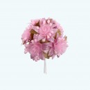 2.5" Diameter Organza Flower 6X12 | Pink